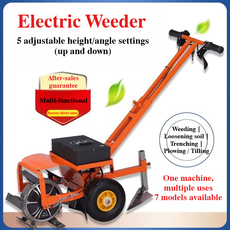 Power Tools Use - Electric Garden Weeder Cordless Battery Powered