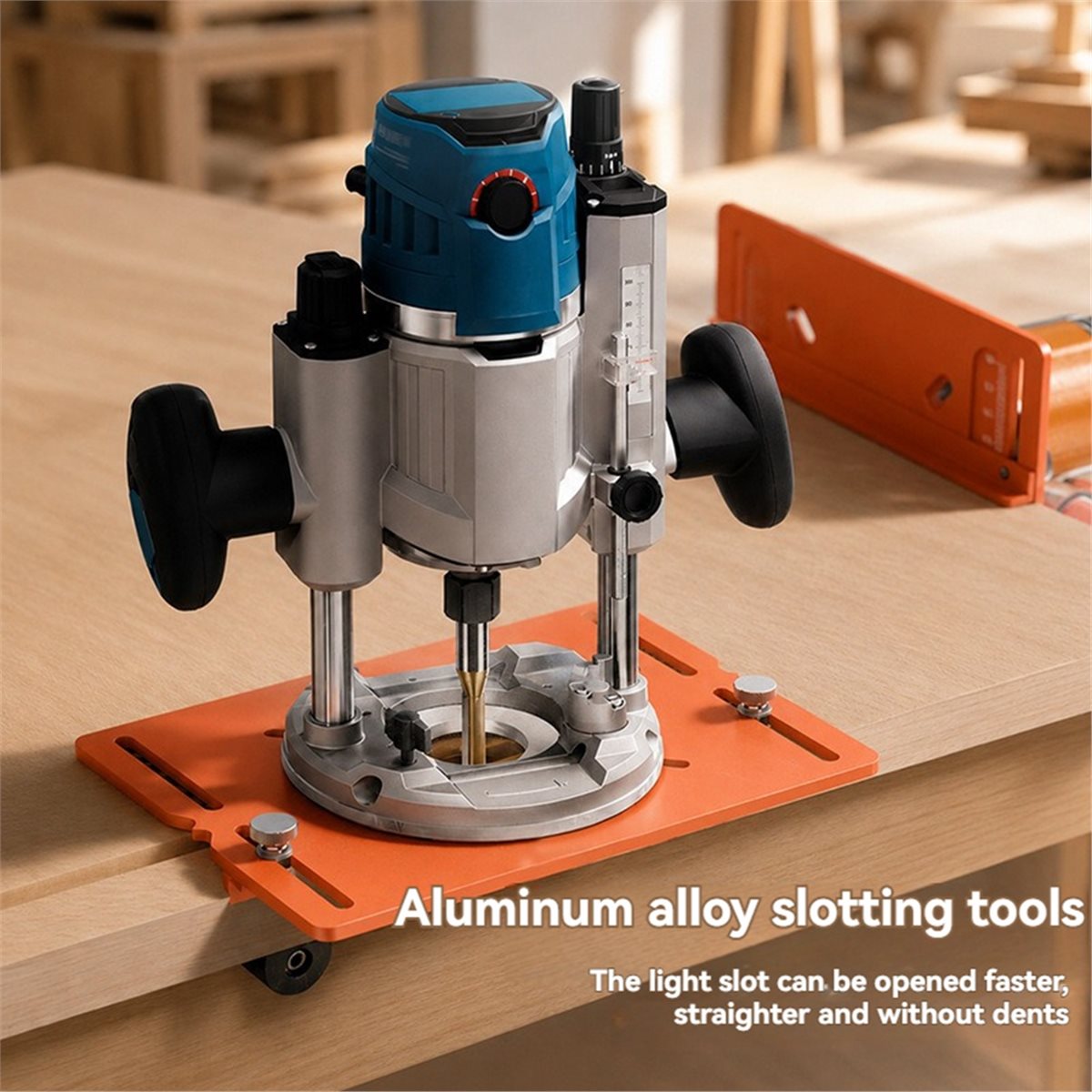 Router Trim Base - Cutting Machine Base Plate with Dual