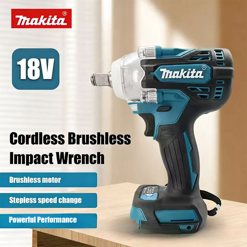 Power Tools Makita Set - Makita DTW300 18V Brushless Cordless Wrench