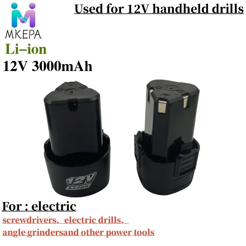 Power Tools Makita Set - new 12V 3000mAh universal rechargeable lithium