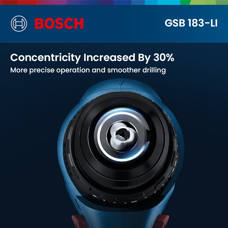 Power Tools Use - Bosch GSB 183-LI Electric Drill Screwdriver