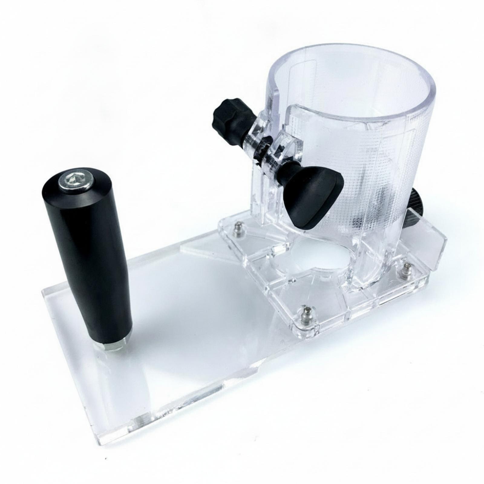 Router Trim Base - Clear Acrylic Router Base Plate Transparent