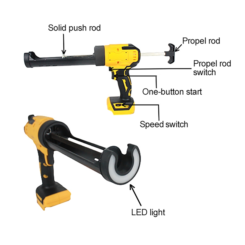 Electric Caulking Gun for Maki - Power Tools Universal Battery ulasan dan harga
