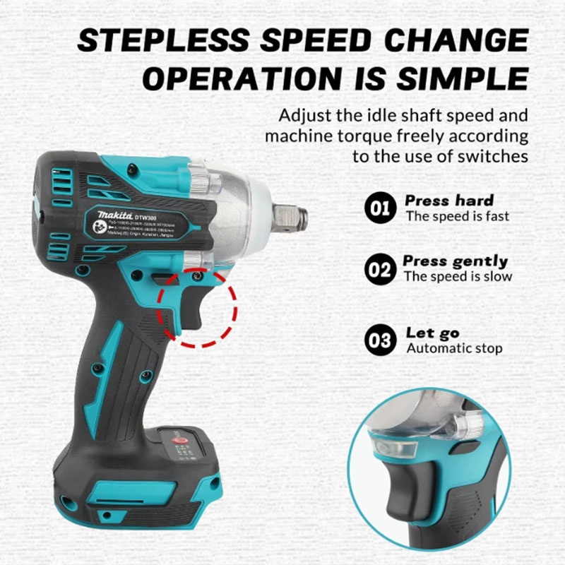 Makita DTW300 18V Brushless Co - Power Tools Makita Set ulasan dan harga