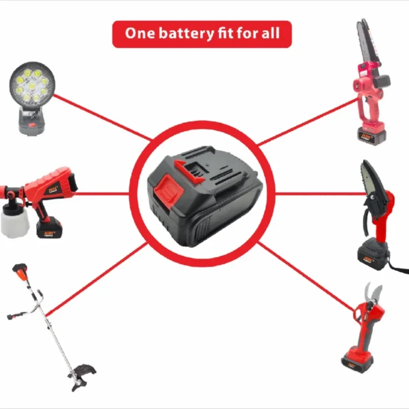 18V Large Capacity Rechargeabl - Power Tools Universal Battery ulasan dan harga