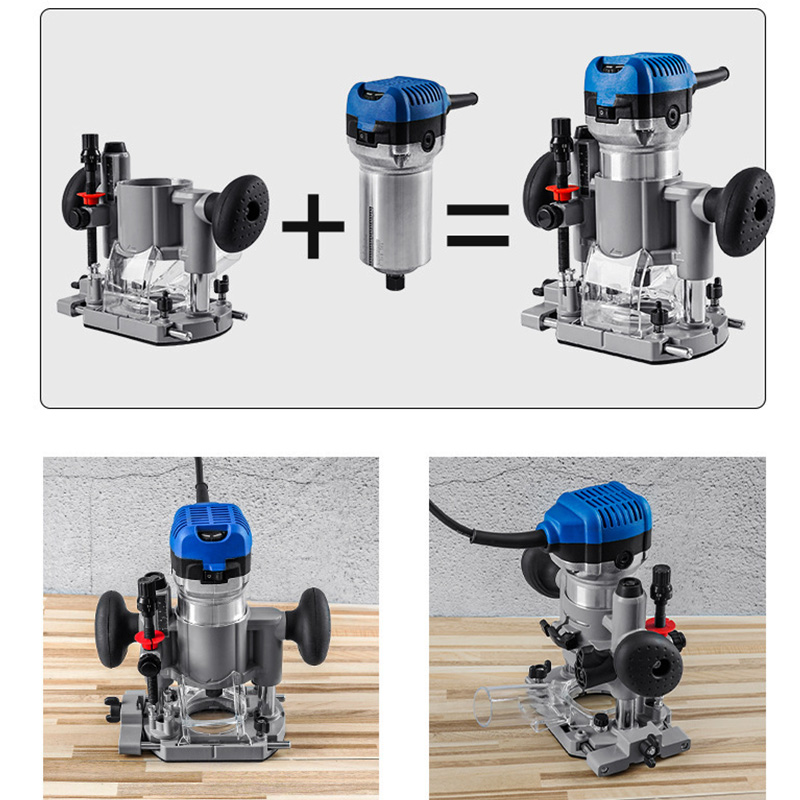 Plunge Base For 65mm Wood Rout - Router Trim Base ulasan dan harga