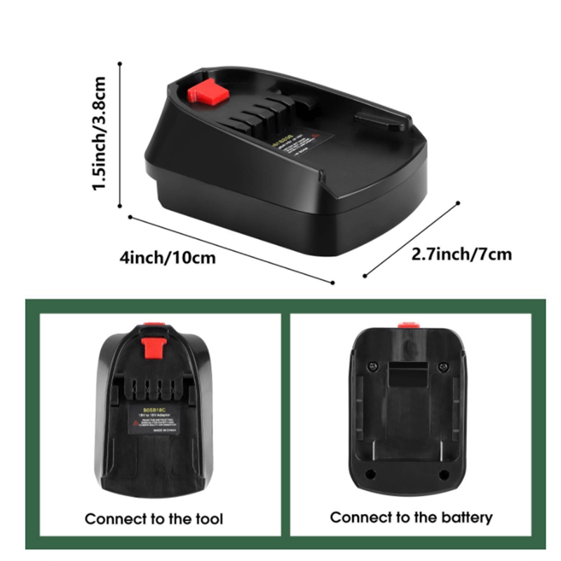 Battery Adapter for Bosch 18V  - Power Tools Use ulasan dan harga