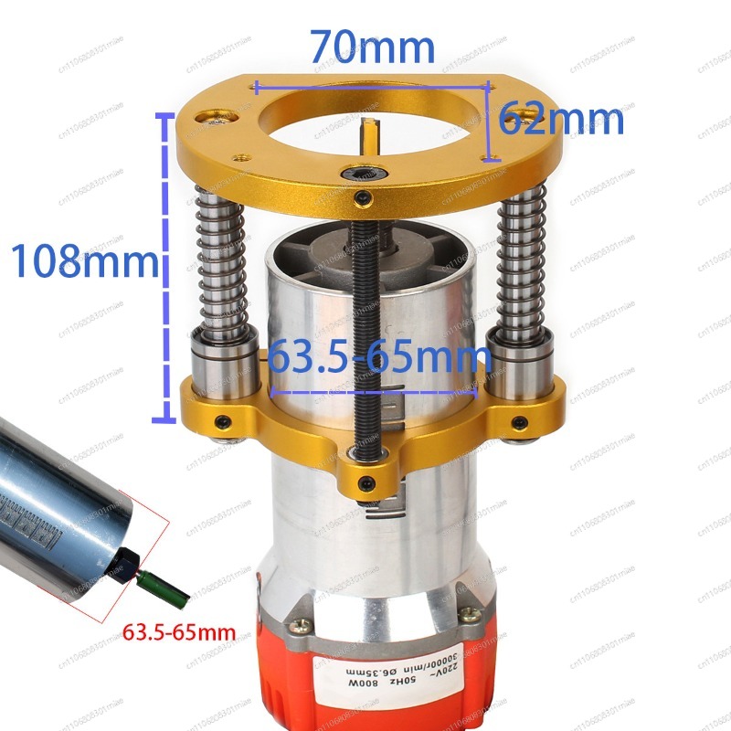 65mm Inverted Lifting Base for - Router Trim Base ulasan dan harga