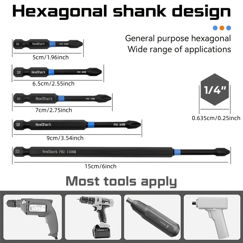 5Pcs Heavy Duty Magnetic Phill - Power Tools For Sale ulasan dan harga